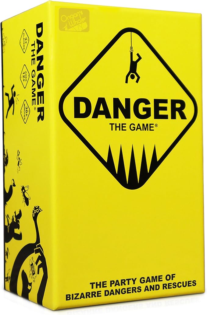 Danger The Game: The Card Game of Bizarre Dangers and Rescues by ORIGAMIWHALEGAMES