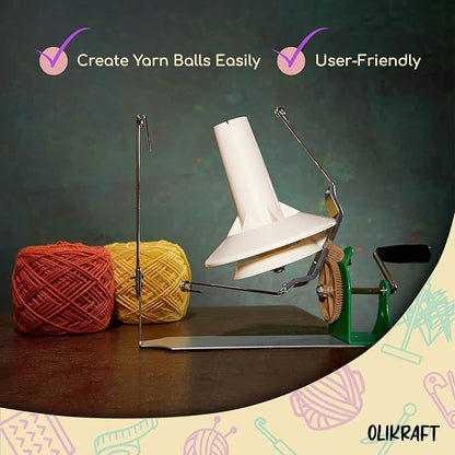 Olikraft Large Yarn Winder Large Capacity 10-16 oz - Image 4
