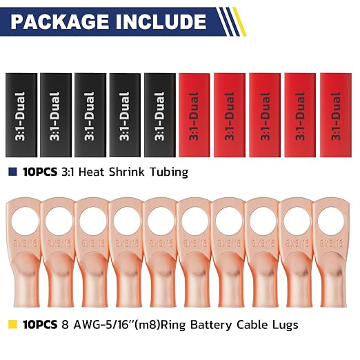 haisstronica 10pcs 8 AWG - Image 4