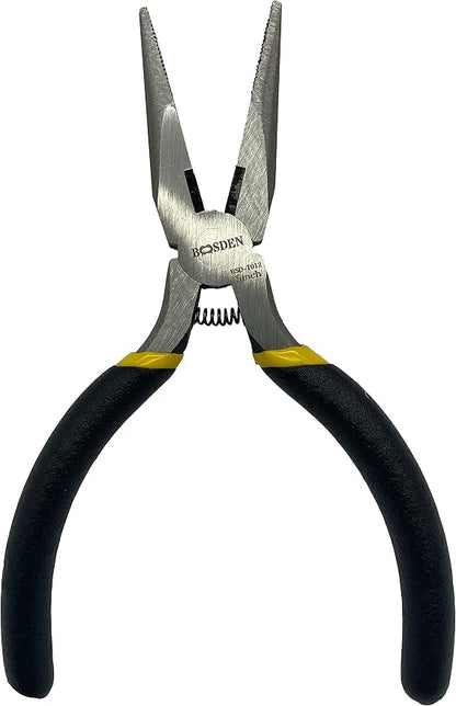 BOOSDEN 5" Needle Nose Pliers, Jewelry Making, Electronics Repair by BOOSDENMakingYourLifeEeasier