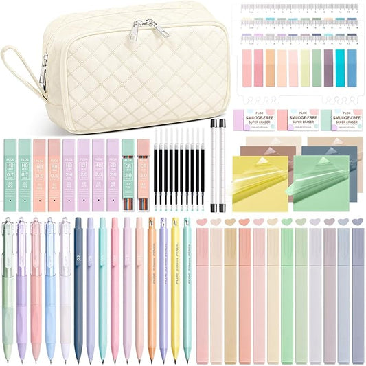 62PCS Aesthetic School Supplies by Unknown