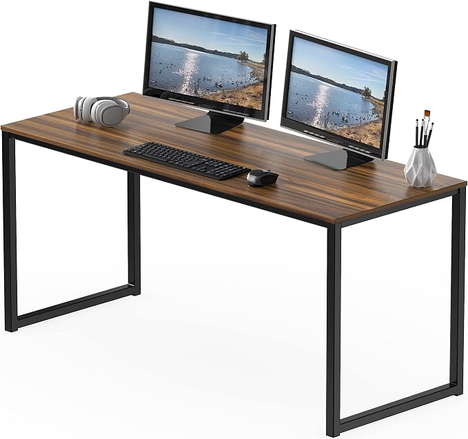 SHW Mission 55-Inch Home Office Computer Desk by SHW