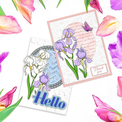 ORIGACH Iris Layering Stencil Stamp and Die Set - Image 5