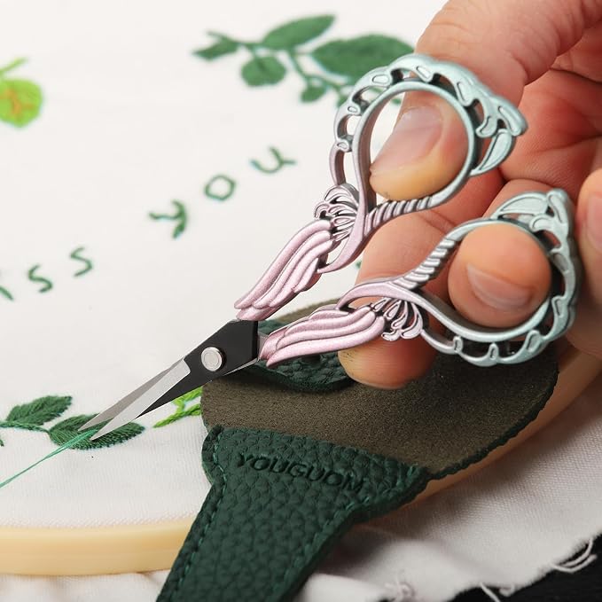 Sharp Detail Scissors with Case Embroidery Sewing Crafting Scissor - Image 8