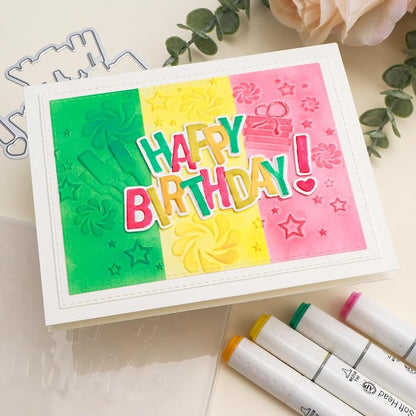 BAOFALI3D Embossing Folder and Metal Die Set - Image 6