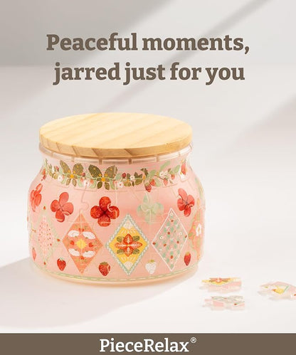 PieceRelax 3D Puzzle Jar 64 Plastic Pieces - Image 2