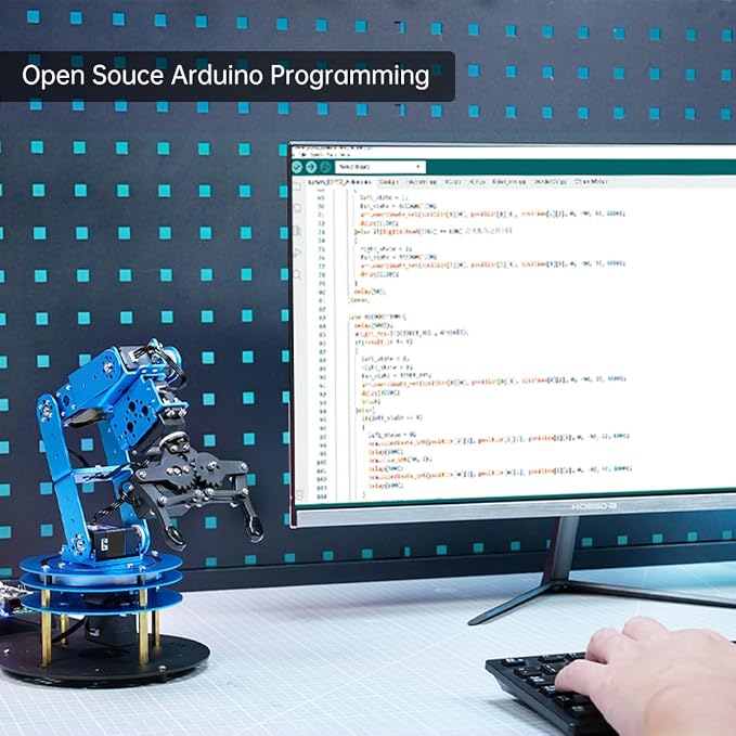 Robotic Arm Kit 6DOF Programming Robot Arm - Image 2