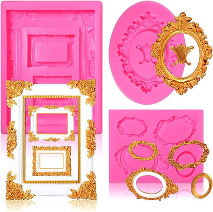 Sakolla Photo Frame Silicone Mold by Sakolla