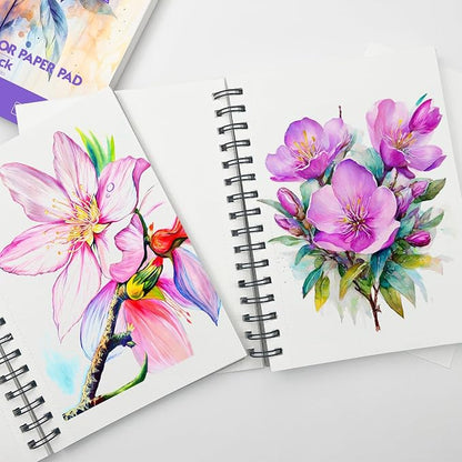 KOVIEDE 100% Cotton Watercolor Paper Pad - Image 7