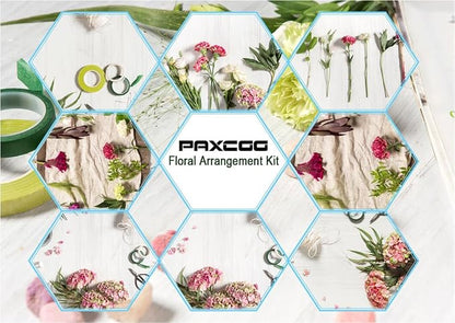 Paxcoo Floral Tape and Floral Wire Arrangement Tools Kit - Image 4
