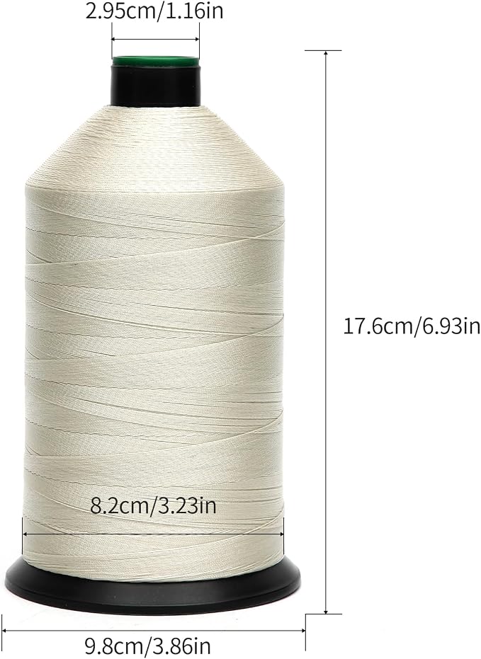 Extra Strong Bonded Nylon Thread #69 Tex70 – 16 OZ, Versatile Stitching Solution - Image 2
