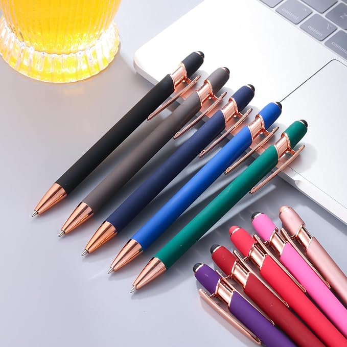 12 PCS 2 in 1 Stylus Ballpoint Pen - Image 6