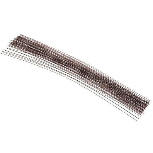 PATIKIL 22 Gauge 16" Floral Stem Wire by PATIKIL