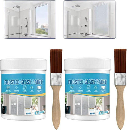 Frosted Glass Paint, Door and Window Shading, UV Resistant, Waterproof by MQSHUHENMY