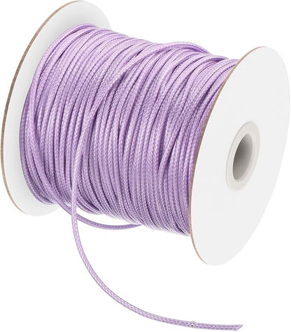 MECCANIXITY Waxed Cord 2mm Waxed Polyester Cord 98 Yard Wax String by MECCANIXITY