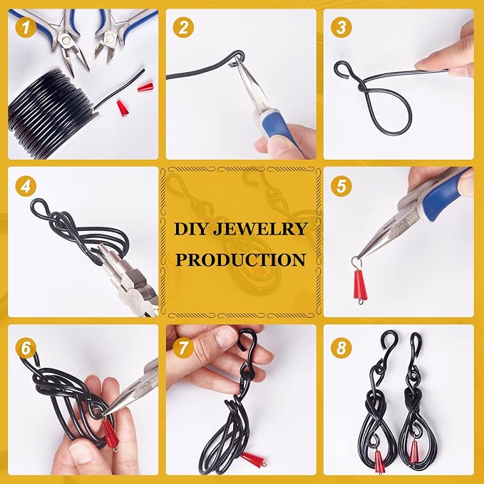 BENECREAT 9 Gauge Jewelry Craft Aluminum Wire 55 Feet Bendable Metal Sculpting - Image 3