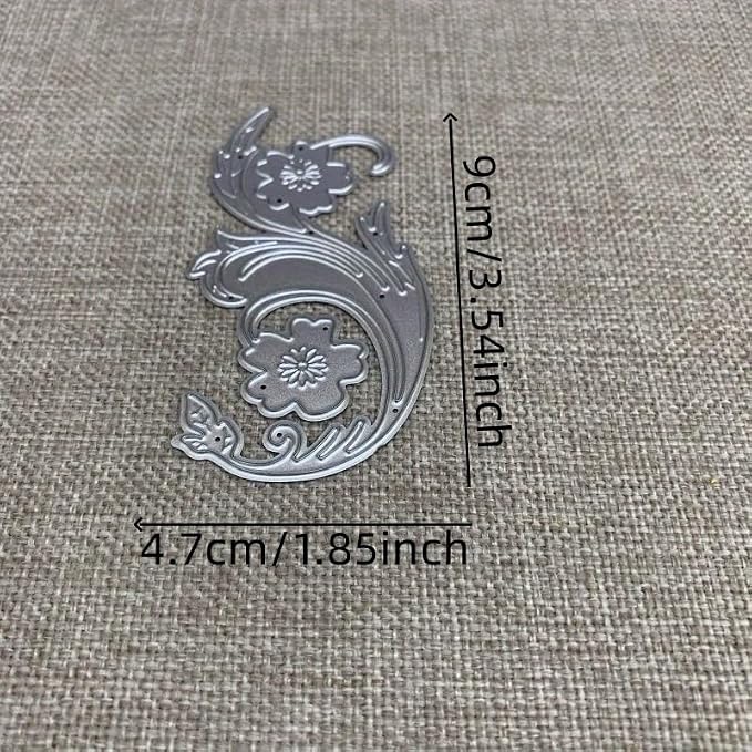 Lapoo Metal Cutting Die for Scrapbooking, 3D Backgrounds Frame New Cutting Dies - Image 2