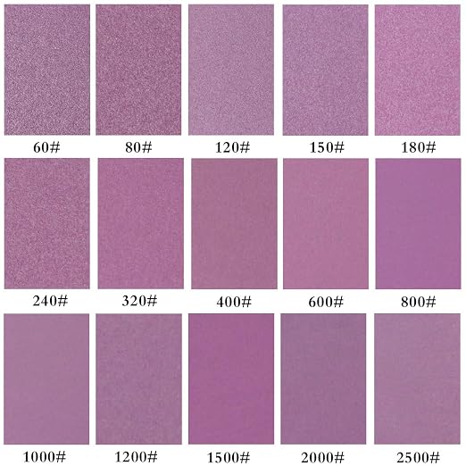 Sandpaper 60 Grit, Wet Dry Sanding Sheets, High Performance White Fused Alumina - Image 5