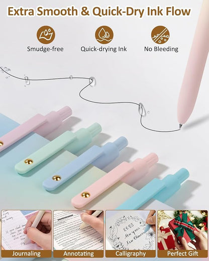 FIOVER Gel Pens, Cute Office Back to School Supplies Gifts - Image 6