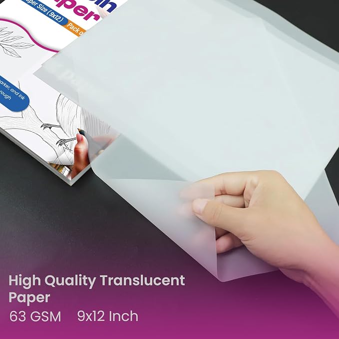 Tracing Paper 9 x 12 Inch - Image 6