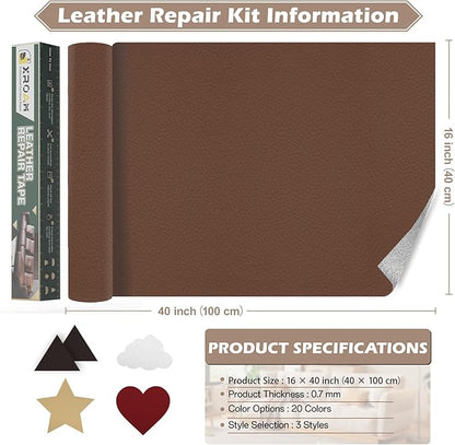 Leather Repair Tape, 16x40 inch Leather Patches - Image 3