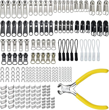 252Pcs Zipper Repair Kit, Zipper Replacement Zipper Pulls, Zipper Fix by BDS-HOME
