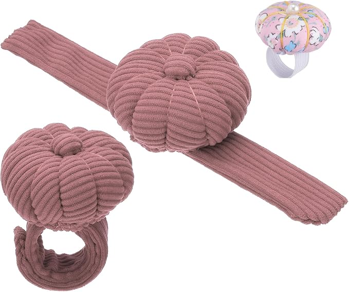 PATIKIL Wrist Pumpkin Pin Cushion, Snap Pin Cushion by PATIKIL