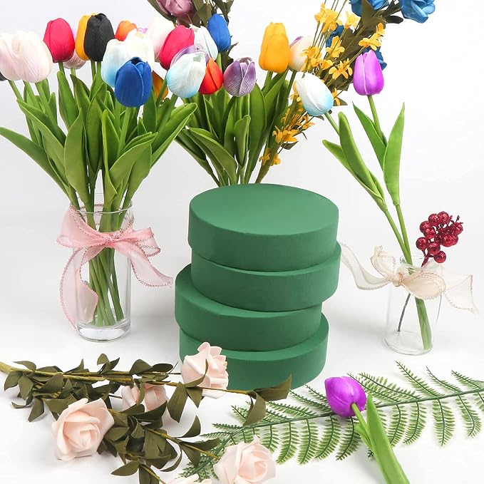 LOMIMOS 6'' Premium Round Floral Foam - Image 7