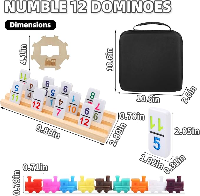 Mexican Train Dominoes Set - Image 6