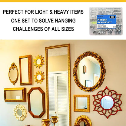 330pc Picture Hanging Kit - Image 5