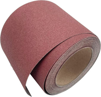 120 Grit Emery Cloth Roll, 4.5 Inch Wide 32.8 Ft Long Abrasive Sandpaper Rolls - Image 3