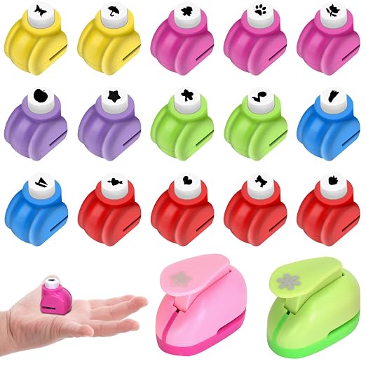 Paper Punches, Punch Craft Set Punches, Hole Punch Shapes Scrapbooking Supplies by Flantor