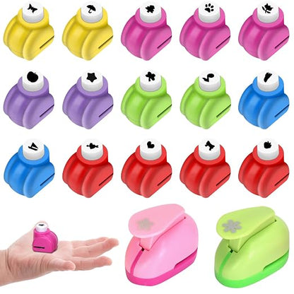 Paper Punches, Punch Craft Set Punches, Hole Punch Shapes Scrapbooking Supplies by Flantor