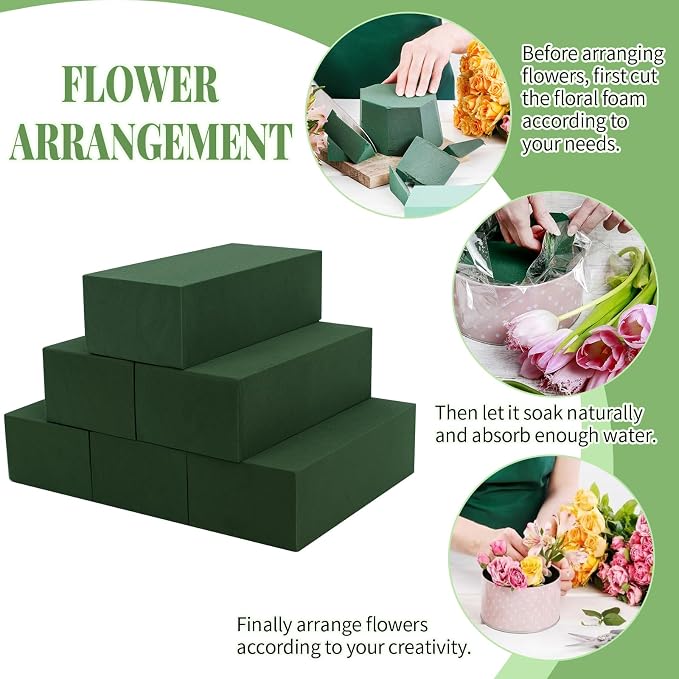 Aktor 24 Pcs Floral Foam Blocks - Image 5