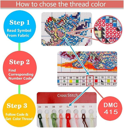 Leczany Cross Stitch Stamped Kit - Image 4