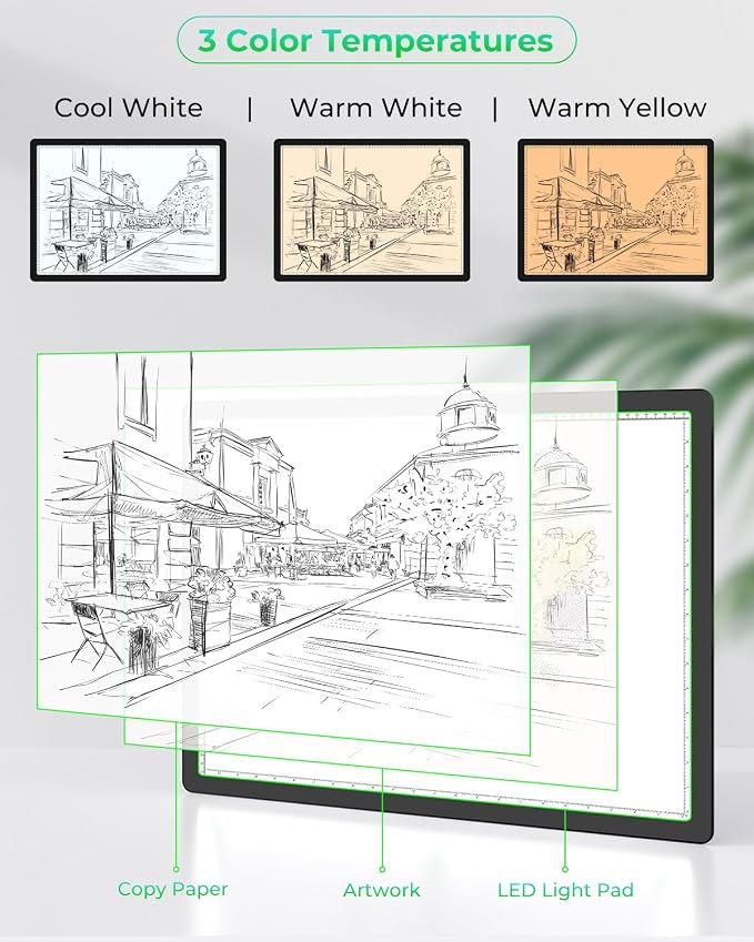 Rechargeable A2 Extra Large Diamond Art Light Board, Bawaslom Light Pad - Image 5