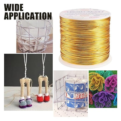 BENECREAT 15 Gauge 220Feet Soft Aluminum Wire Anodized Jewelry Craft Making - Image 8
