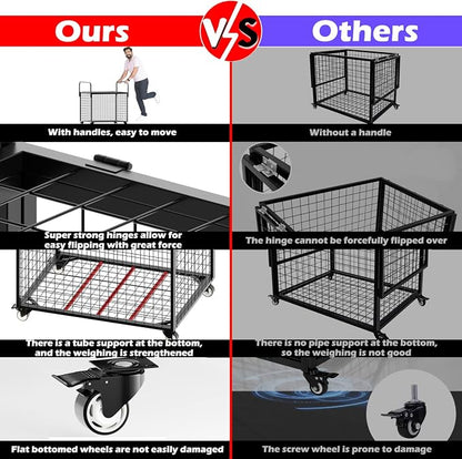 Ball Storage - 22.83" Basketball Cart - Image 4
