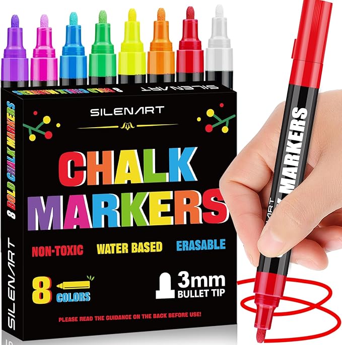 SILENART Liquid Chalk Markers by SILENART-THEARTOFSILENCE