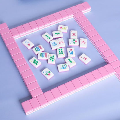 American Mahjong Tile Set with Carrying Bag and Accessories, 160 Acrylic - Image 7