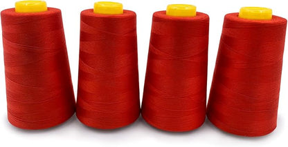 Tortoise 4 Cones of 3000 Yards Each Spool Thread by TORTOISETHREAD