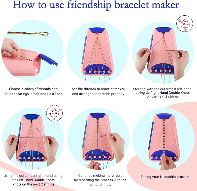 Rdfmy Friendship Bracelet Making Kit - Image 3