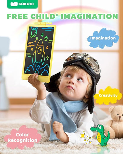KOKODI LCD Writing Tablet, 10 Inch Colorful Doodle Board Drawing Tablet - Image 4