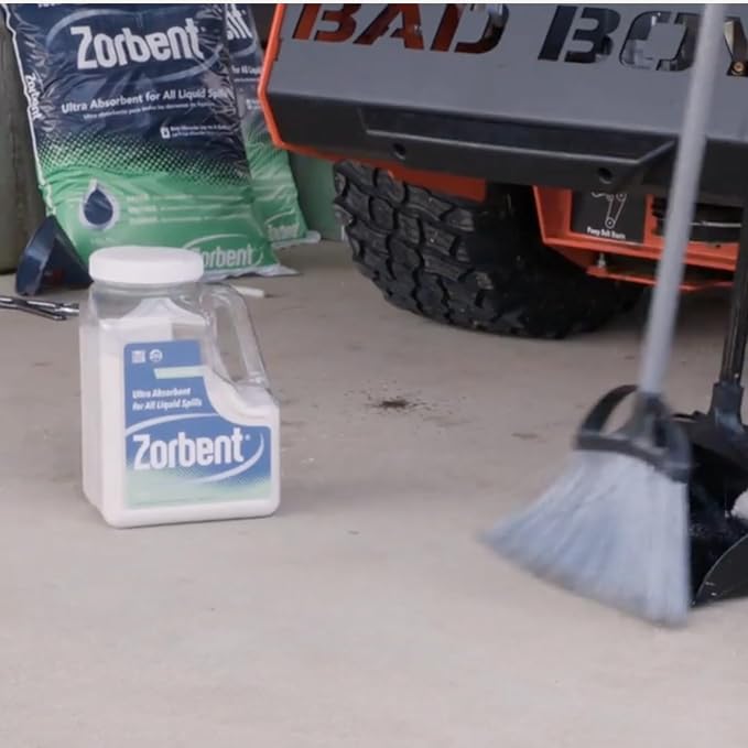 Zorbent Oil Spill Absorbent | 1 Cu Ft Bag Absorbs up to 6 Gallons of Liquid. - Image 7