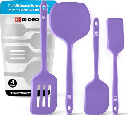 New DI ORO Silicone Turner Spatula Set by DIORO