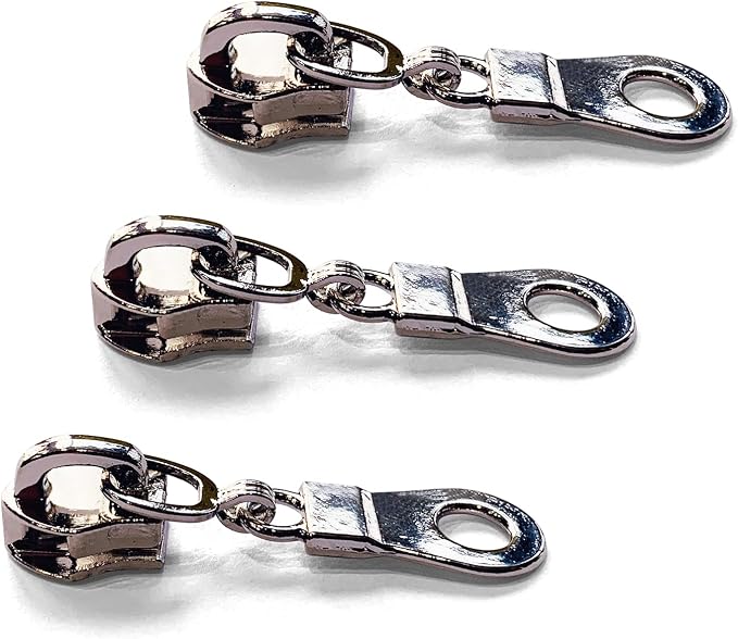 Sawoake 50PCS #5 Silver Metal Handle - Image 2
