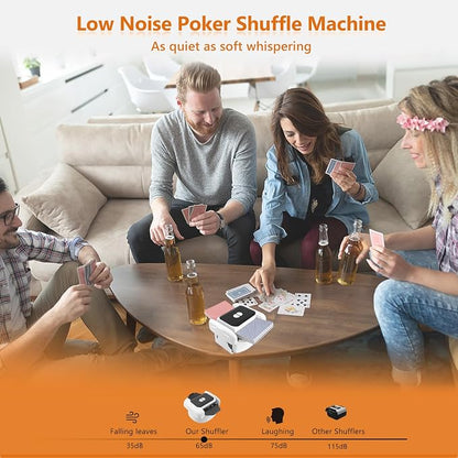 Automatic Card Shuffler，Rechargeable One-Click Card Shuffler - Image 2