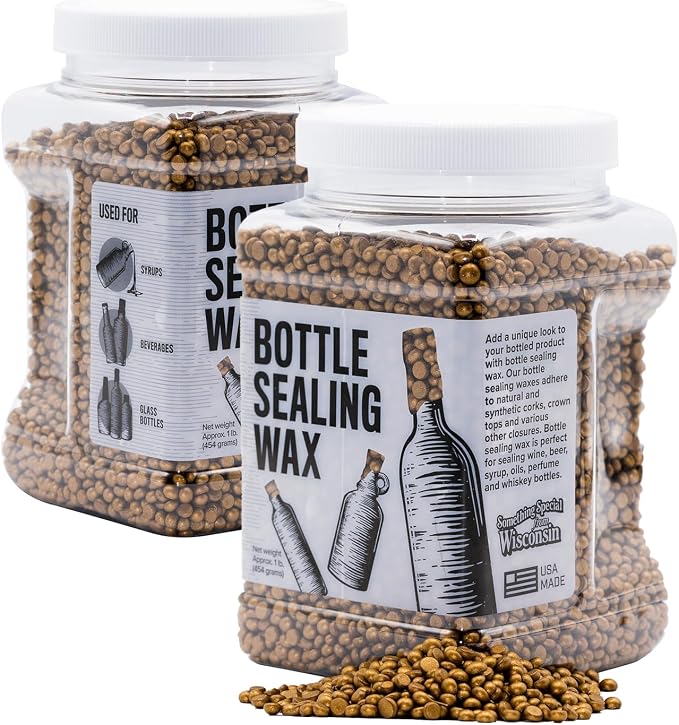 Blended Waxes, Inc. Bottle Sealing Wax, Pastille Wax Seal Beads - Image 4