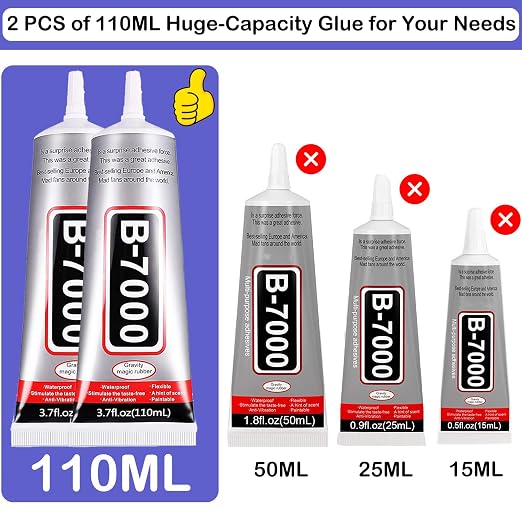 B7000 Adhesive Rhinestones Glue - Image 3