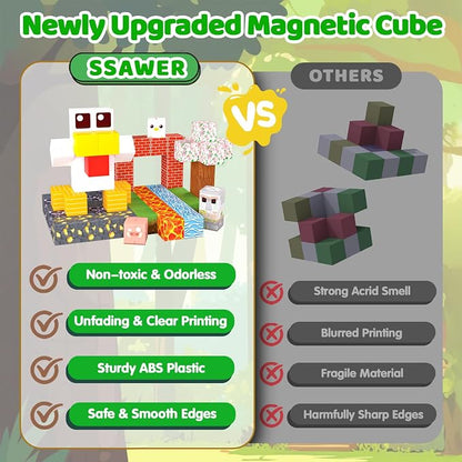 Magnetic Blocks, Stacking Magnets - Image 4